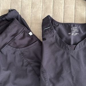 Cherokee Infinity Black Scrubs